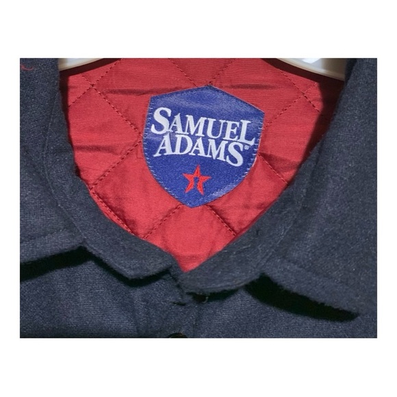 Men’s Samuel Adam’s Padded Wool Button Front Sz XL - Picture 4 of 5